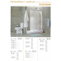 Ferragsil |  Distribuidor de JABEN - Resguardos de Duche | Resguardos em Acrílico | PLATINIUM